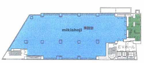 祐真ビル新館 平面1