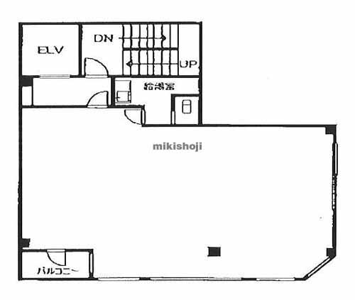 秋山ビル 平面1