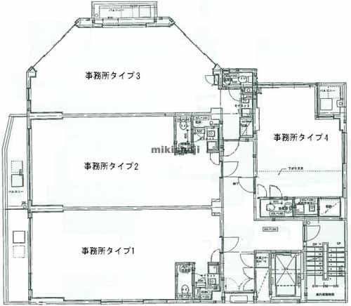 ＳＯＨＯ南池袋ビル 平面1