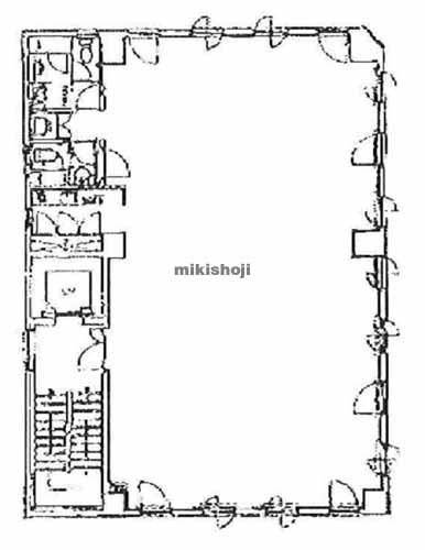 加納ビル 平面1