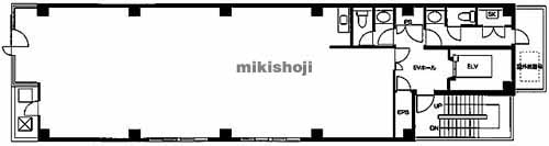 アセンド三田ビル 平面1