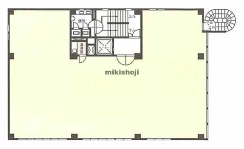 赤坂・元赤坂の近文ビル 平面1