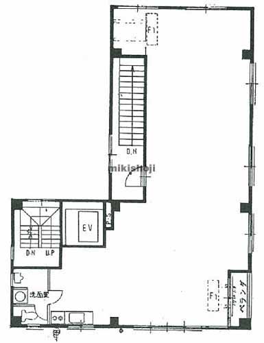 芝のＫ－ＳＨＩＢＡビル 平面1