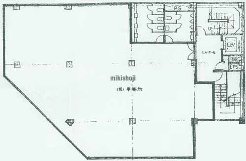 コア・スターレ西大井第２ビル 平面1