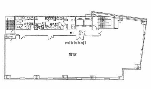 銀座オーミビル 平面1