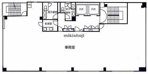 新橋の双葉ビル 平面1
