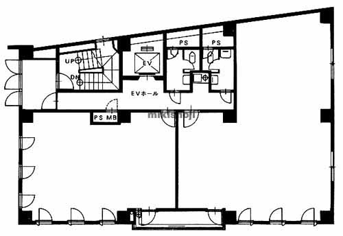 南新宿セントラルビル 平面1