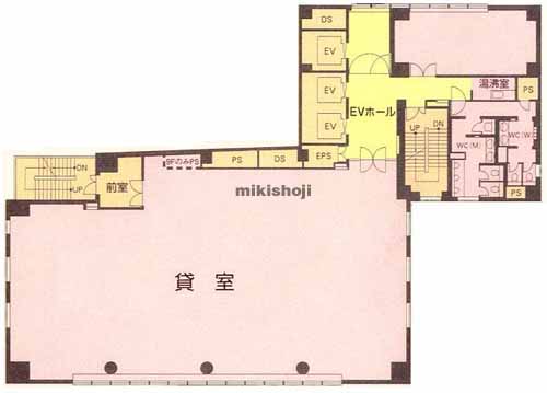 ヒューリック銀座三丁目ビル 平面1