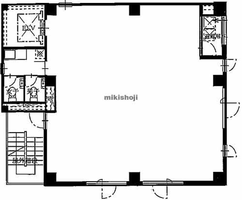 トーハン第２ビル 平面1