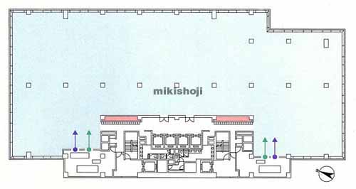 六本木ヒルズ　ゲートタワー 平面1