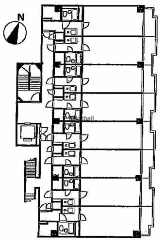 ワカヤギビル 平面1