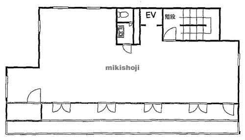 シントミ赤坂一ツ木ビル 平面1