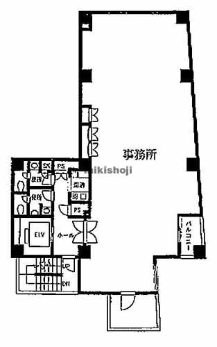 アイピー第二ビル 平面1