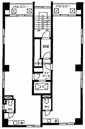 中島・牧野ビル 平面1
