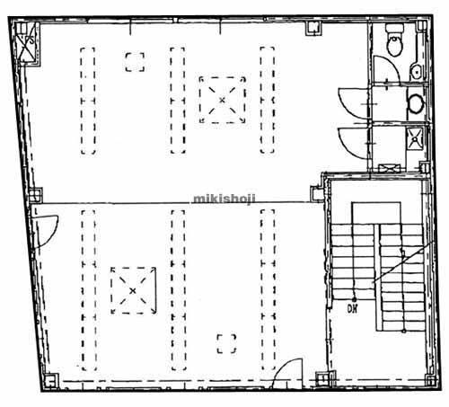 風月堂大久保ビル 平面1