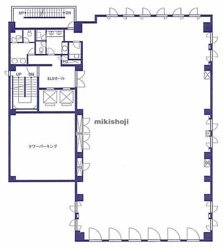 はが木場三ビル 平面1