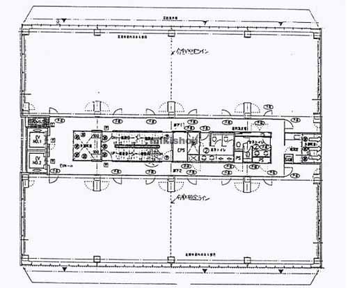 ビュレックス京橋 平面1