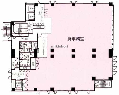 大伝馬町千歳ビル 平面1