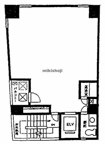 芝大門松本ビル 平面1