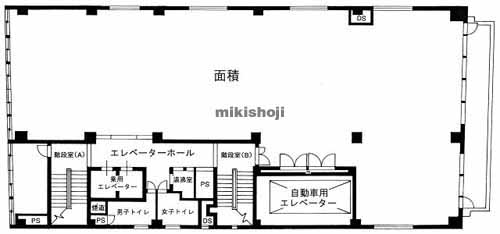 綿半野原ビル 平面1