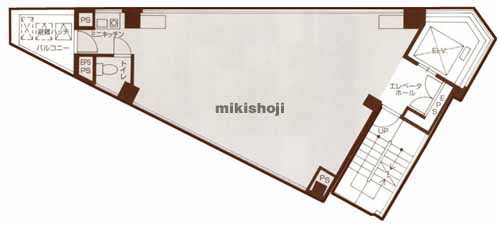 玉久ビル 平面1