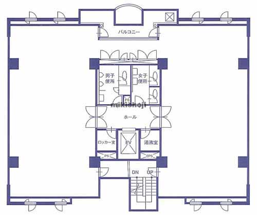 海岸・芝浦の内村芝浦ビル 平面1