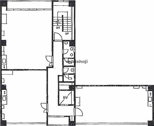 倉田ビル 平面1