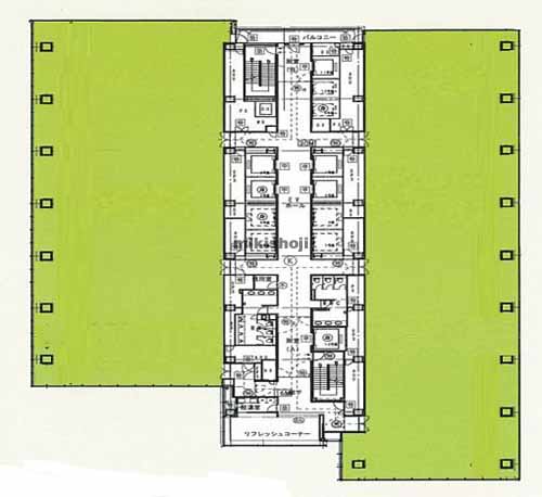 銀座松竹スクエア 平面1