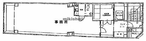 すずらん通りＴ＆Ａビル 平面1