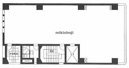 岩田屋ビル 平面1
