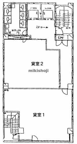 第１４野萩ビル 平面1