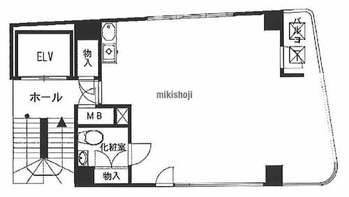 天台ビル 平面1