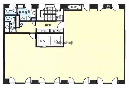 ＰＡＮ　ＪＡＰＡＮ　ＢＵＩＬＤＩＮＧ 平面1