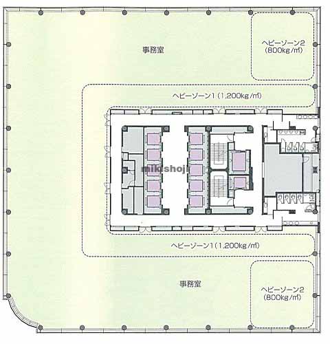 新宿ファーストウエスト 平面1