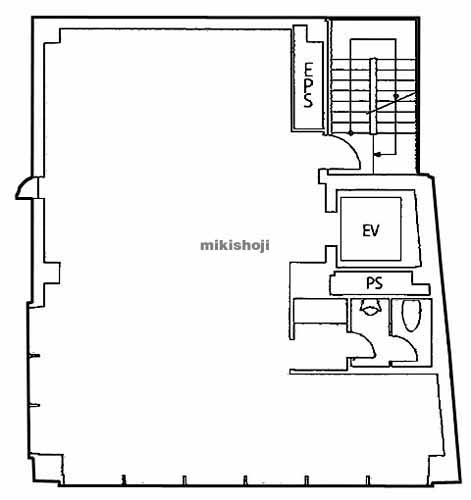 元赤坂ＭＩビル 平面1