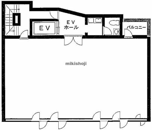 長谷川力ビル 平面1