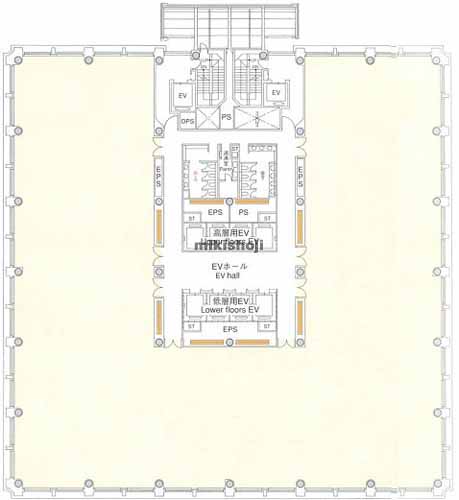 千代田ファーストビル西館 平面1
