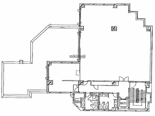 大森野村證券ビル 平面1