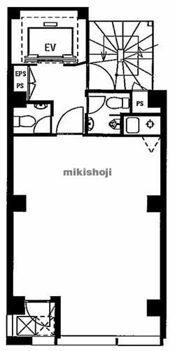 文栄小川町ビル 平面1