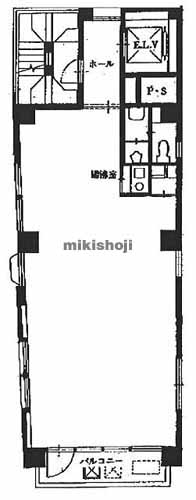 メトロシティ飯田橋ビル 平面1