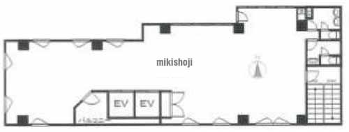 銀座Ｍ＆Ｓビル 平面1
