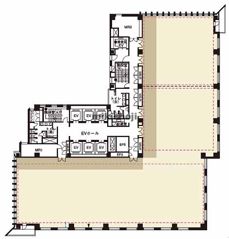 ＮＢＦ渋谷ガーデンフロント 平面1