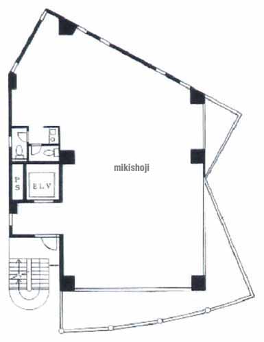 ＡＢＣ・ＭＡＭＩＥＳビル 平面1
