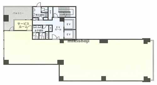 日本橋通り二丁目ビル 平面1