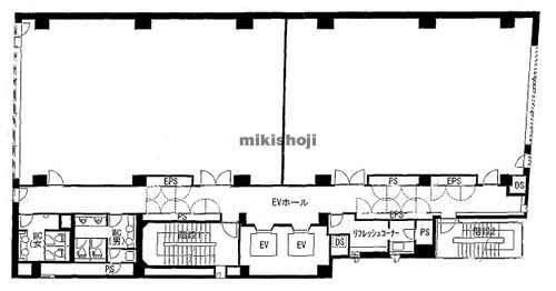 銀座ヤマトビル 平面1