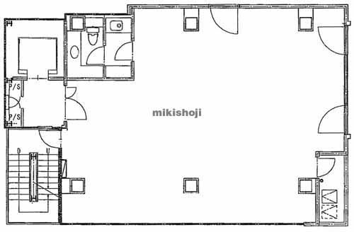 オーク銀座 平面1