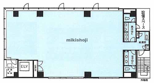 廣建ニューリバービルディング 平面1