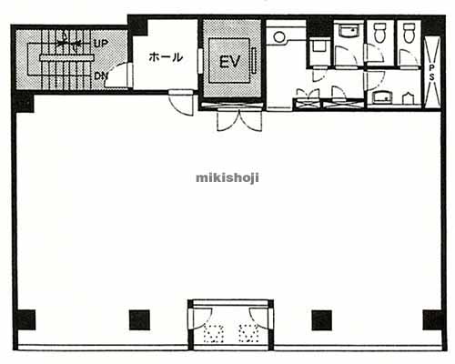 上野ＯＲＡＧＡビル 平面1