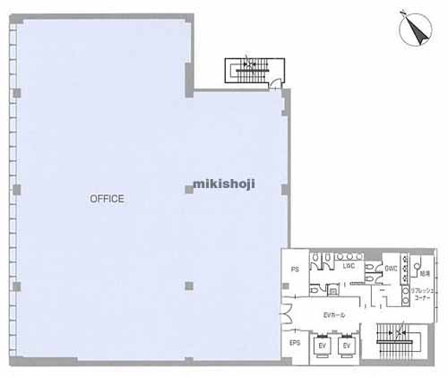 ＫＤＸ渋谷南平台ビル 平面1
