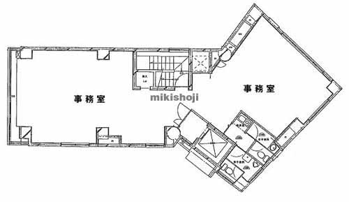 後楽ビル 平面1